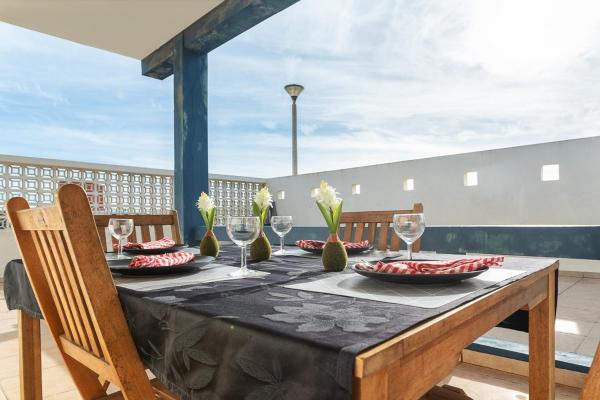 Na fotografii je vidět objekt Blife Bandaya private apartment nacházející se ve městě Faro.