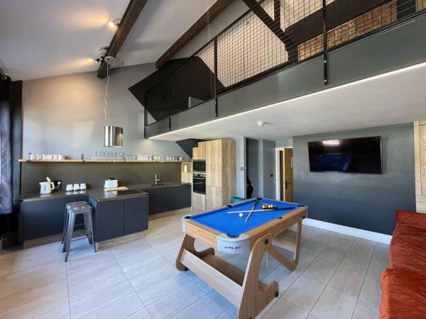 A la foto es mostra l'objecte The Luxury Penthouse by Sasco Apartments situat a la ciutat de Blackpool.