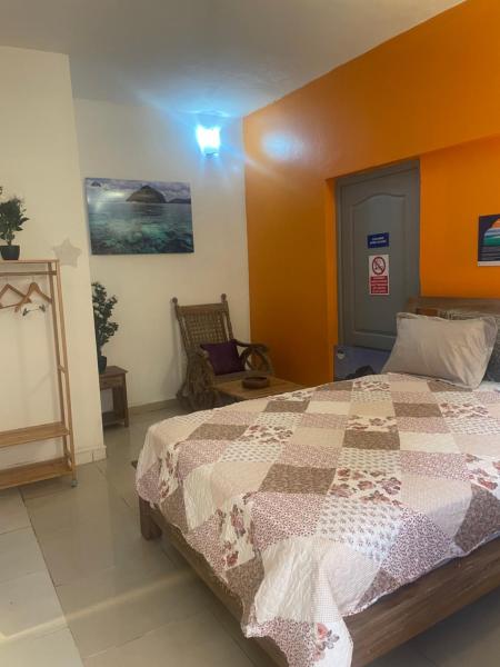 Nella foto è visibile l'oggetto Location Chambres chez Zam situato nella città di Bandrélé.