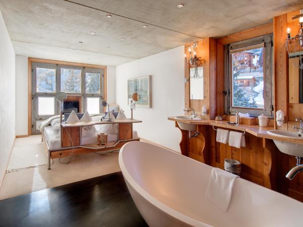 A la foto es mostra l'objecte Backstage Hotel Serviced Apartments situat a la ciutat de Zermatt.