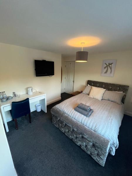 Na fotografii je vidět objekt Half Moon Inn nacházející se ve městě Middlesbrough.