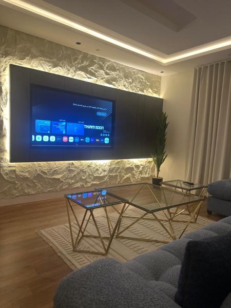A la foto es mostra l'objecte Luxury Apartments situat a la ciutat de Riad.