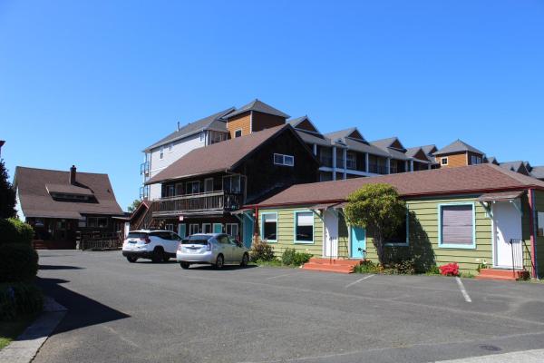 På billedet ses objektet Seaside International Hostel beliggende i byen Seaside.