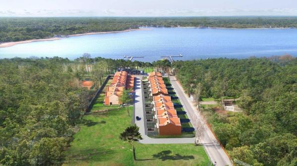 På billedet ses objektet Twoja Przystań SŁAWA- Apartament przy plaży beliggende i byen Sława.
