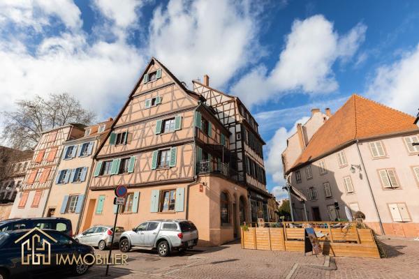 A la foto es mostra l'objecte Au Bonheur des Anges Appartement 2 chambres avec terrasse situat a la ciutat de Colmar.