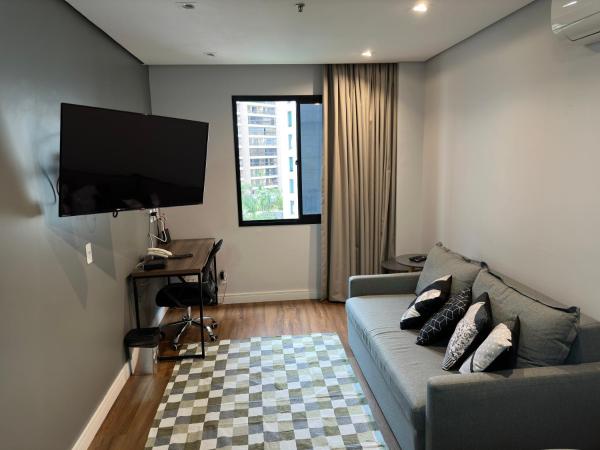 Flat- Timesquare - quarto sala e coz - Moema, São Paulo