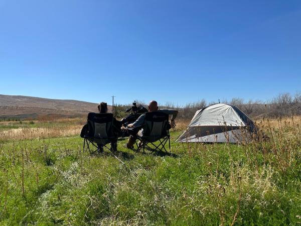 Na fotografii je vidět objekt Infidel Acres Motorcycle Campground nacházející se ve městě Naches.