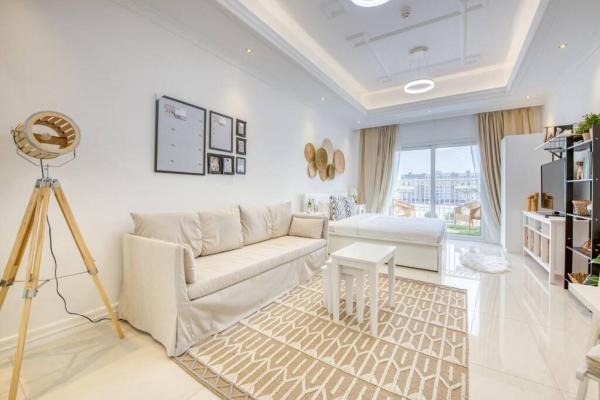 På billedet ses objektet Studio Apartment in Vincitore Palacio Arjan beliggende i byen Dubai.