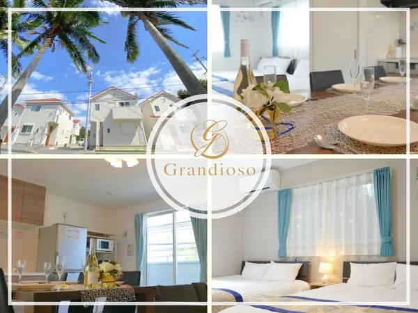 Auf dem Foto ist das Objekt Grande Ortho Okinawa Villa Onna 3 - Vacation STAY 91321 in der Stadt Onna zu sehen.