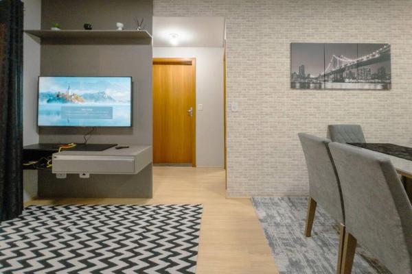 På bildet vises objektet Apartamento Excelente Wi-Fi Ar Cond LZ105S som ligger i byen Maringá.