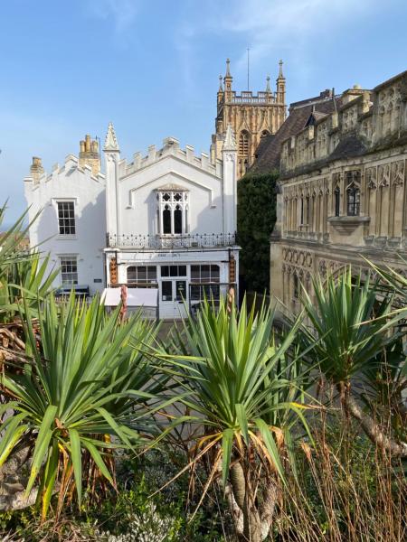 Op de foto is het object The Cafe Apartment te zien, gelegen in de stad Great Malvern.