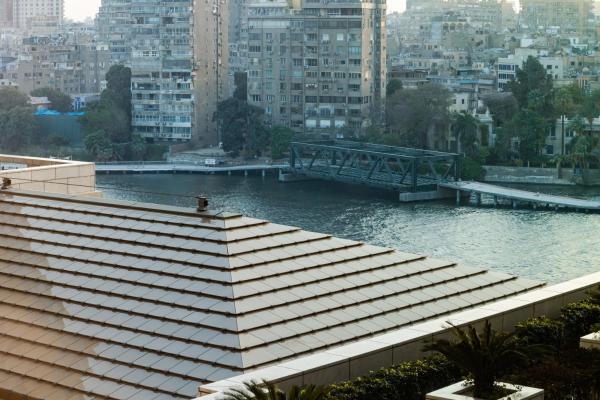 Nella foto è visibile l'oggetto the best charming condo on the Nile situato nella città di Il Cairo.