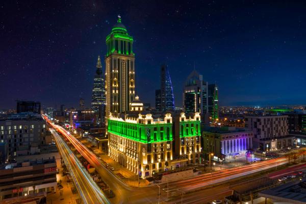 En la foto se muestra el objeto Narcissus Riyadh Hotel & Spa ubicado en la ciudad de Riad.