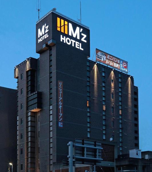 På billedet ses objektet M'z HOTEL beliggende i byen Takatachō.