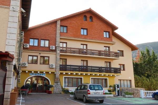 A la foto es mostra l'objecte HOTEL EL MOLINO DE PANCORBO situat a la ciutat de Ayuelas.