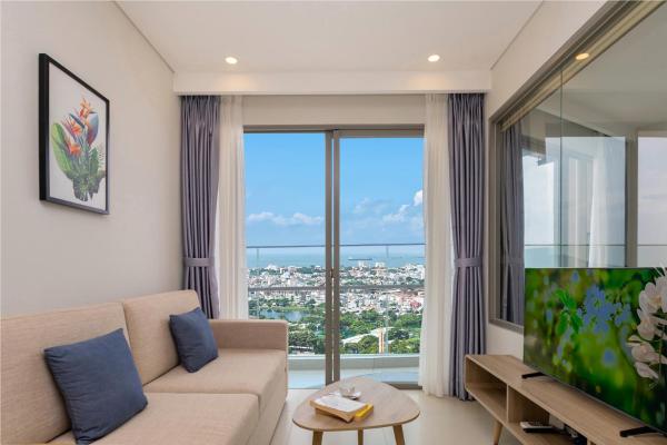 Na zdjęciu widoczny jest obiekt LUX CONDOTEL - The Song Vung Tau położony w mieście Vung Tau.