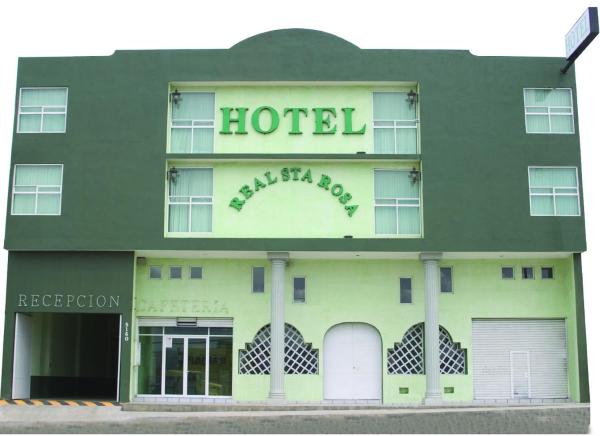 A la foto es mostra l'objecte Hotel Real Santa Rosa situat a la ciutat de Morelia.