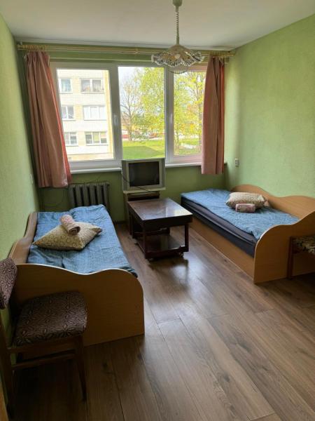 La photo montre l'objet Chernobyl type rooms in a block flat house situé dans la ville de Šapnagiai.