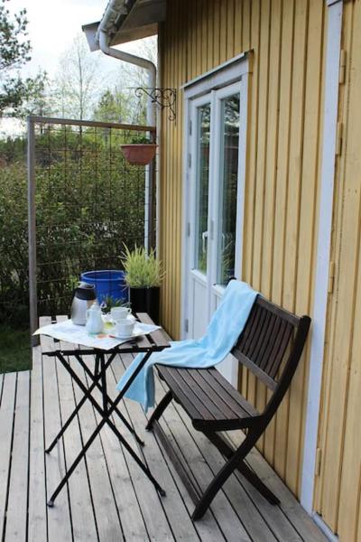 Auf dem Foto ist das Objekt Tradgardshuset Garden House in der Stadt Lur zu sehen.