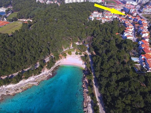 Nella foto è visibile l'oggetto Ferienwohnung für 2 Personen ca 22 qm in Pula, Istrien Istrische Riviera situato nella città di Pola (Pula).