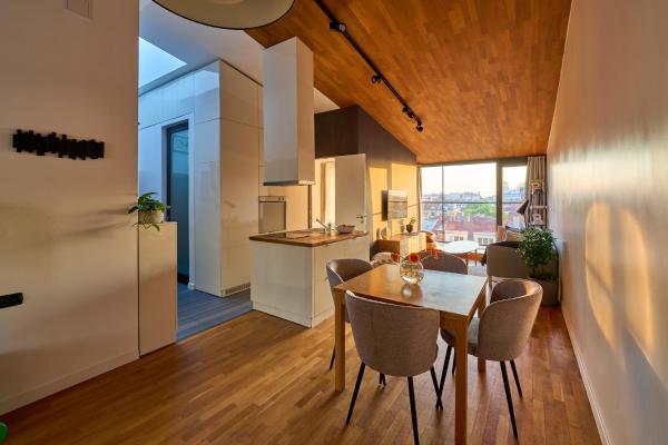 A la foto es mostra l'objecte *New* Top View LOFT 2 BDRM situat a la ciutat de Sofia.