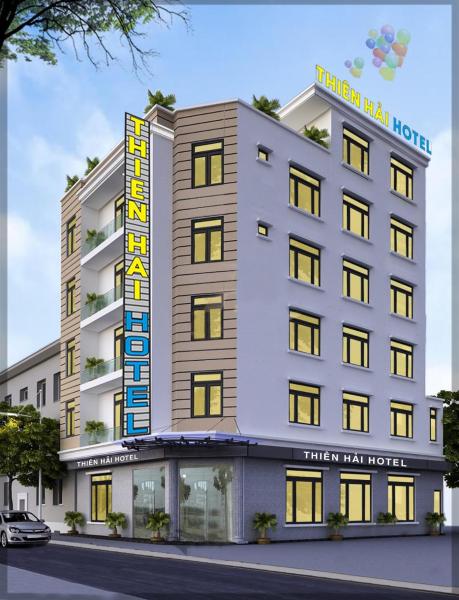 Kuvassa näkyy kohde Thien Hai Hotel, joka sijaitsee kaupungissa Sầm Sơn.