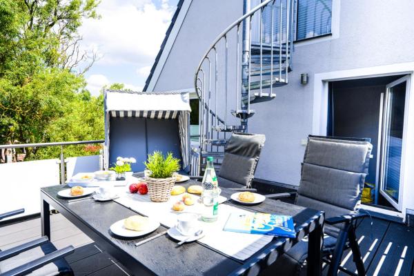 A la foto es mostra l'objecte Ferienhaus Auszeit - Wohnung
