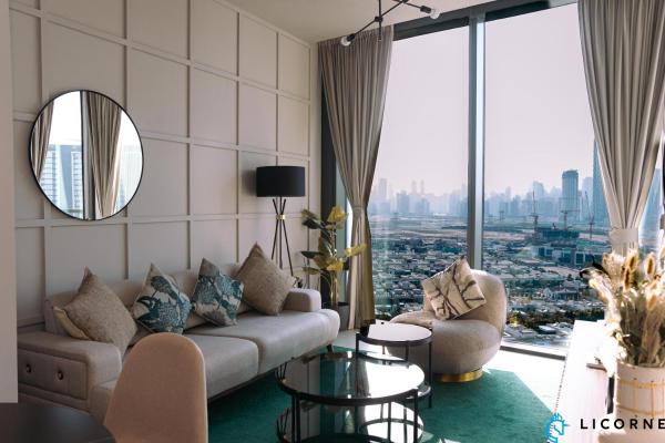 Brand New Apt, 10 Min to Downtown - Sobha Waves, Dubai