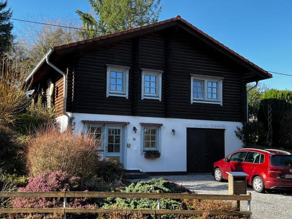 På bilden syns objektet Blockhaus Westerwald som ligger i staden Puderbach.