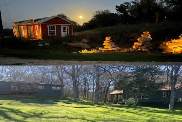 På billedet ses objektet Private Cozy Hideaway with Deck Escape Austin 35mi beliggende i byen Upton.