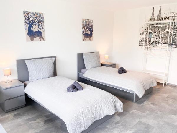 A la foto es mostra l'objecte Monteur- und Ferienwohnung nahe Aachen situat a la ciutat de Hehlrath.