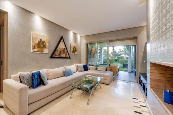 På billedet ses objektet Poolside Apartment's-Green View beliggende i byen Marrakech.