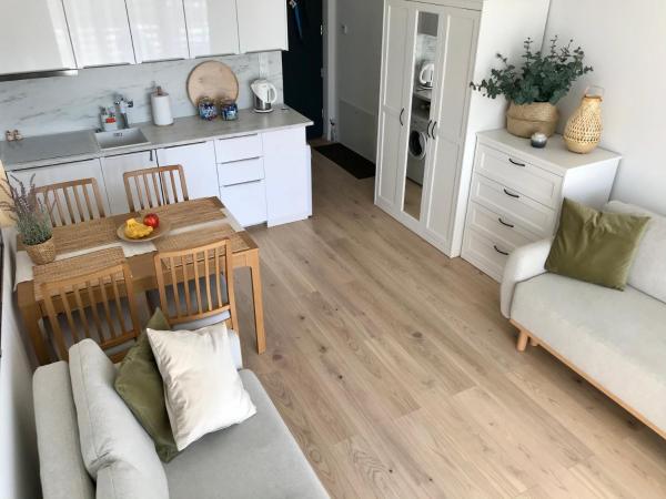 Na fotografii je vidět objekt Mini Apartament Mechelinki nacházející se ve městě Mechelinki.