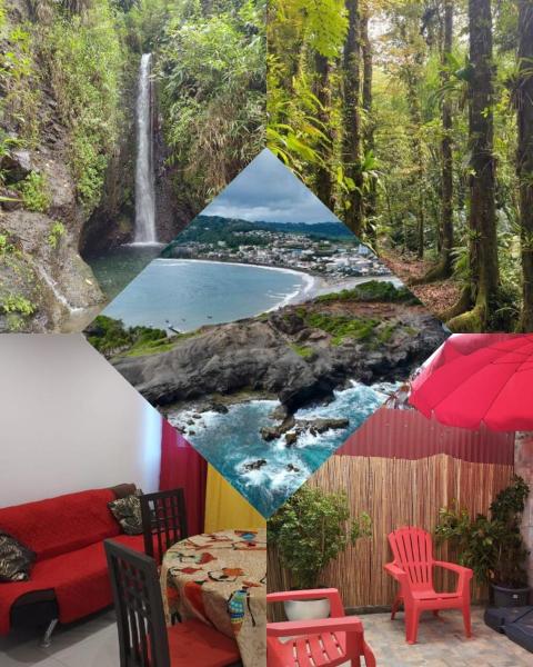 Auf dem Foto ist das Objekt Entre forêt et mer in der Stadt Gros-Morne zu sehen.