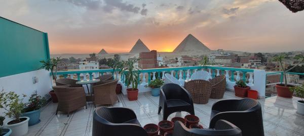 Nella foto è visibile l'oggetto Pyramids Temple Guest House situato nella città di Il Cairo.