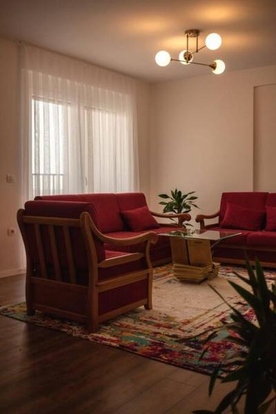 The photo shows the Solara Apartments Prishtina located in the city of Pristina.