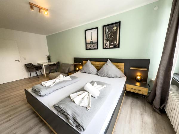 A la foto es mostra l'objecte Apartment für 3 Gäste mit kostenlosen Parkplätzen und Lift situat a la ciutat de Hannover.