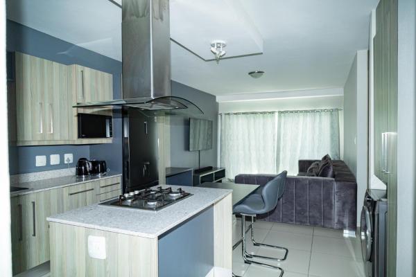 Στη φωτογραφία φαίνεται το αντικείμενο The Atrium Sandton 2 Bedroom Apartment που βρίσκεται στην πόλη Sandton.