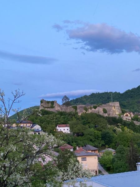 En la foto se muestra el objeto Vista Castle ubicado en la ciudad de Jajce.