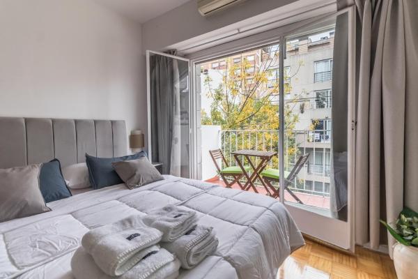 Hermoso Y Cómodo Departamento En Palermo Recoleta, Con Balcon!! - Buenos Aires