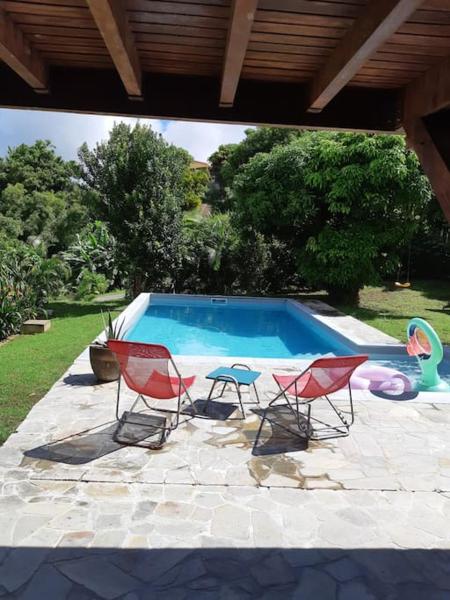 A la foto es mostra l'objecte Bas de villa, hauteurs du Robert situat a la ciutat de Le Robert.