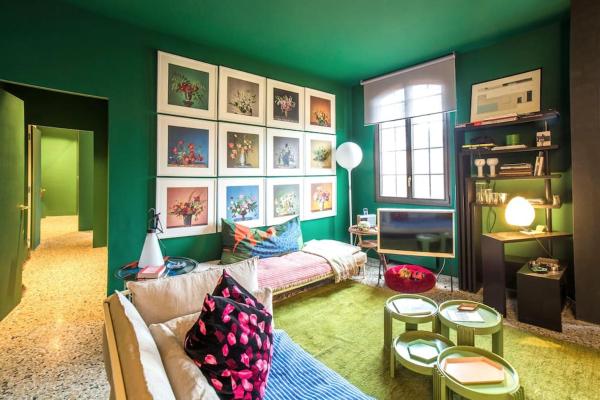 På billedet ses objektet Ca' dei Colori design apartment beliggende i byen Venedig.