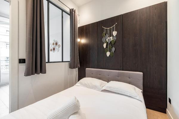 A la foto es mostra l'objecte Cozy 1 Bdr Downtown situat a la ciutat de Niça.