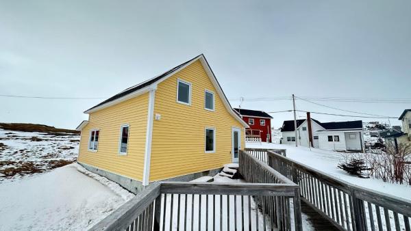 På billedet ses objektet Victoria Cottage beliggende i byen Twillingate.