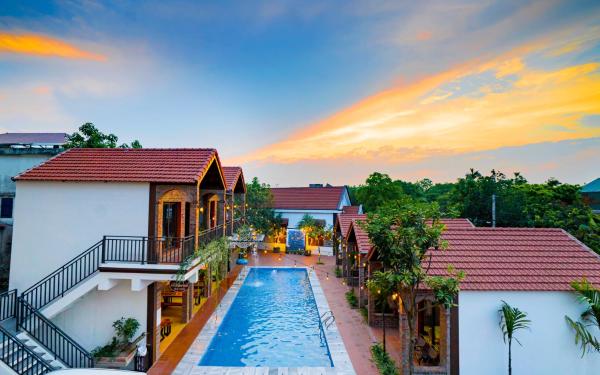 Na foto é possível ver o objeto Gia Nguyễn Homestay localizado na cidade de Tiên Tân.