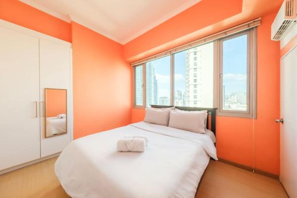 A la foto es mostra l'objecte StayHere Burgos Circle 1 Bedroom Avant@Fort Gym situat a la ciutat de Manila.