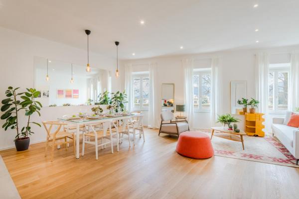 Auf dem Foto ist das Objekt Casa Daria, Modern 4 Bedrooms Apartment in Lucca in der Stadt Lucca zu sehen.
