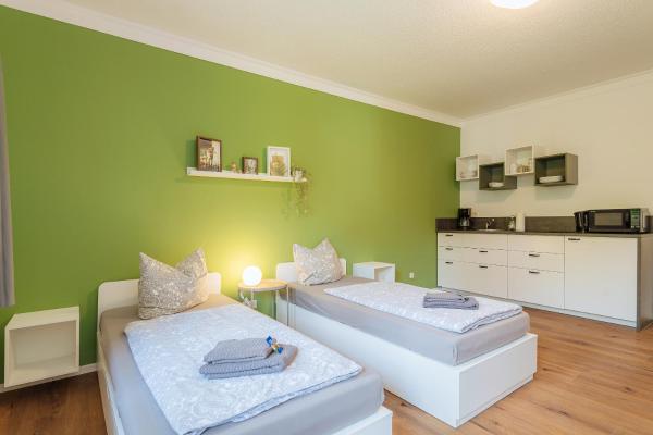 A la foto es mostra l'objecte Gästehaus Goldberg situat a la ciutat de Langenhagen.