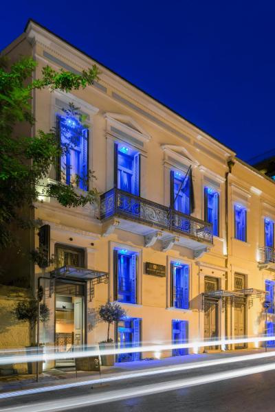 A la foto es mostra l'objecte Maison Grecque Hotel Extraordinaire situat a la ciutat de Patra.