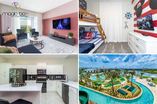 Luxury Condo 2BD2BA 15min-Disney 3151, Kissimmee